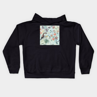 Jungle Pattern Kids Hoodie